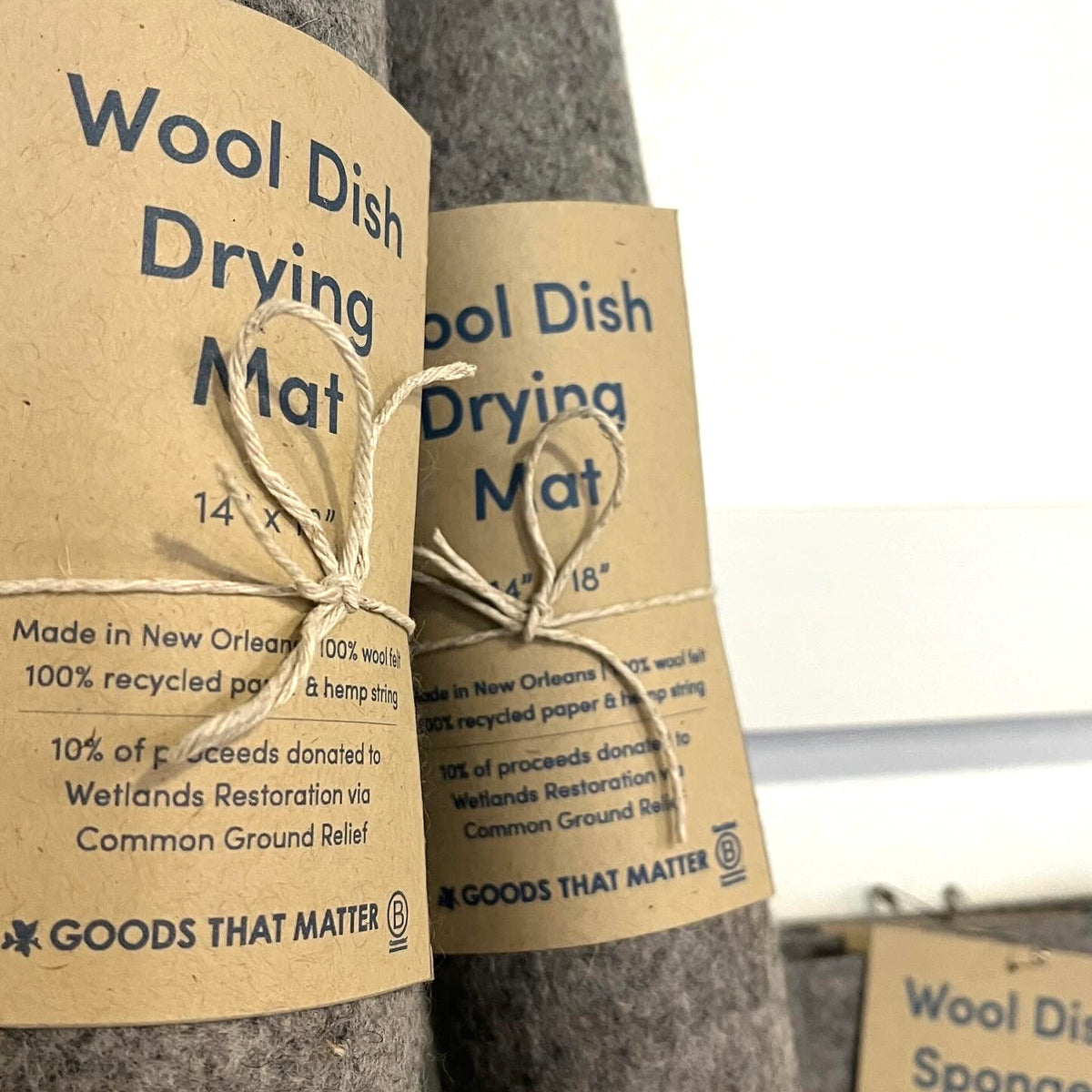 Drying Mat Sample Wool Drying Mat – Marilla's Mindful Supplies