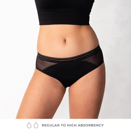 Leak Proof Mesh Bikini, Period Underwear, Saalt